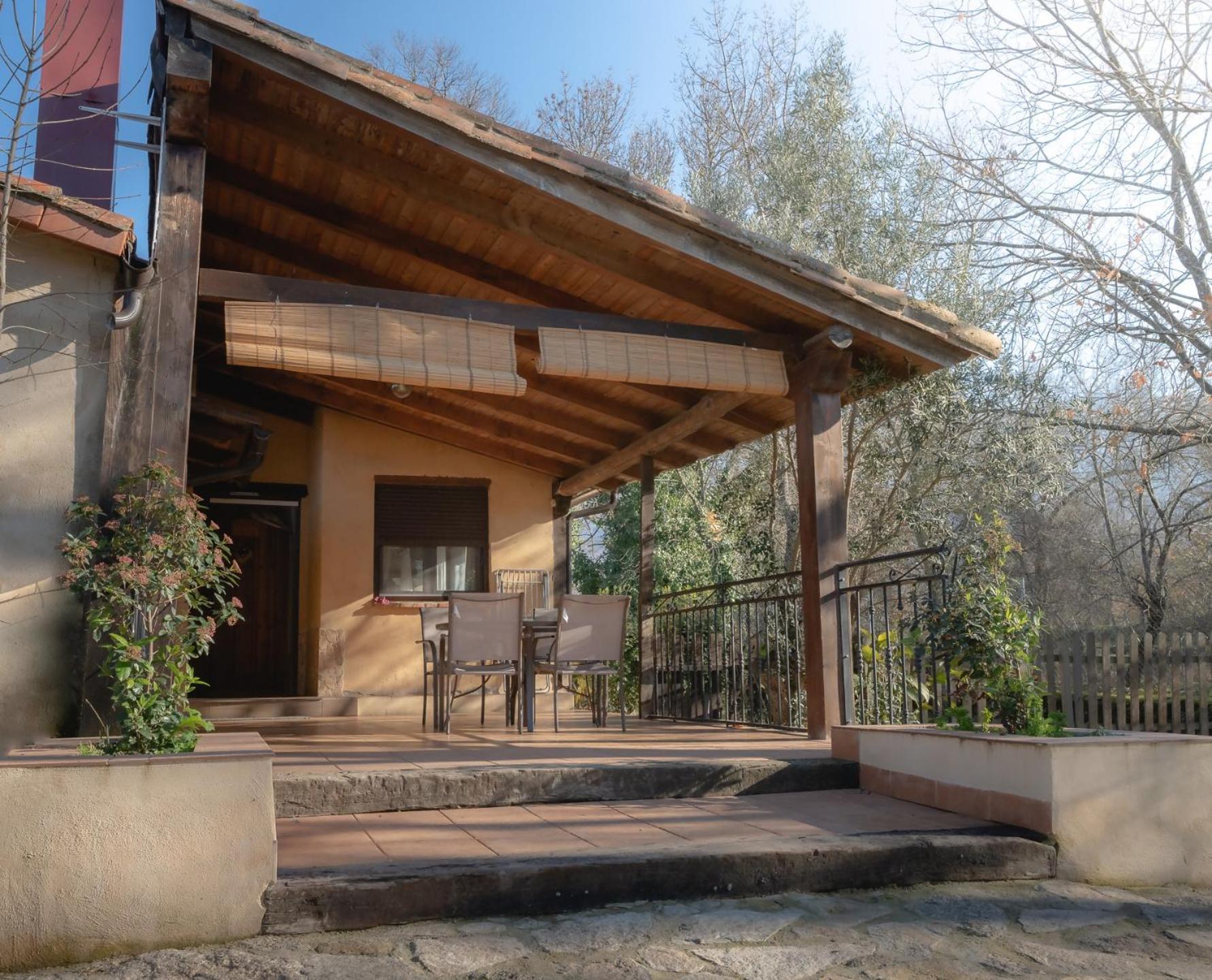 El Manantial Del Fresno Casas Rurales En Hervas Exterior photo